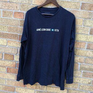 Aime Leon Dore X Kith Big Logo Shirt XXL